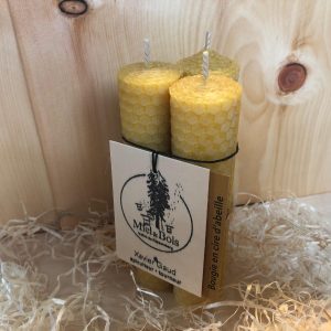 Lot de 3 bougies