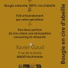 Etiquette3Bougies1 Lot de 3 bougies